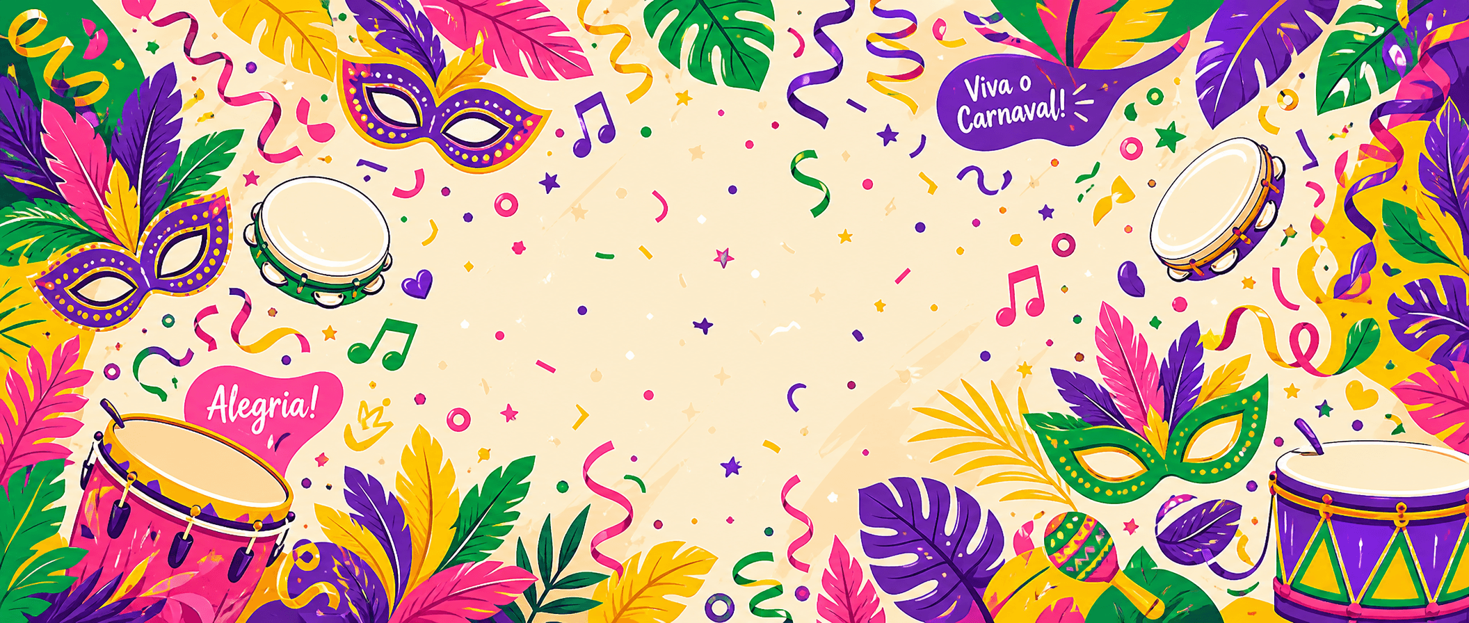 Garrafa Térmica — Brasil Carnaval